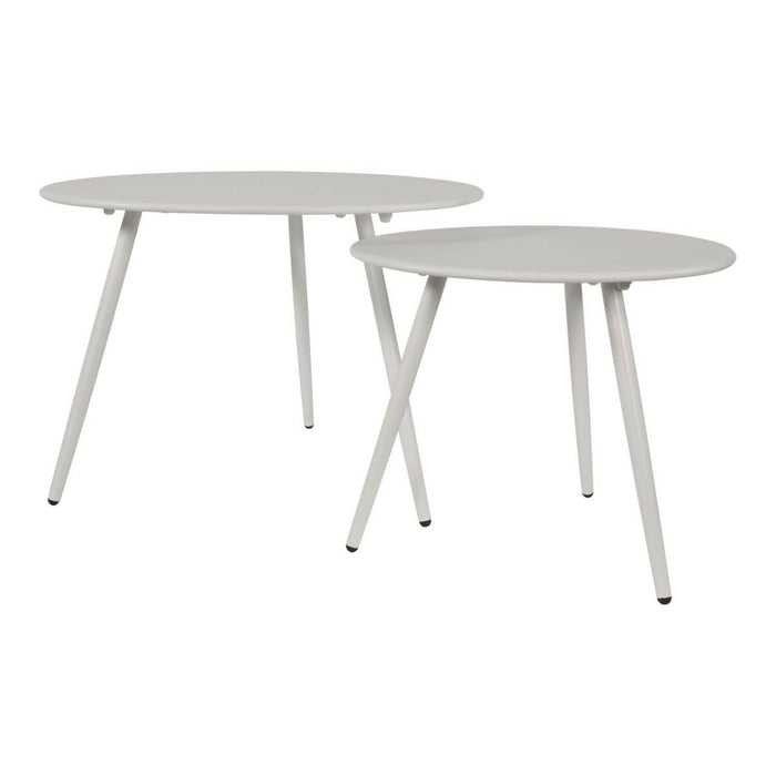 Lesli Living Rafael bijzettafel wit 60 cm