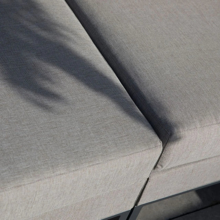 WOOOD Sicilië Loungeset All Weather - Links - Ash Grey