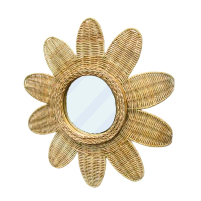 Hippie Monkey - Rotan Bloem - Kinderspiegel - 50 cm