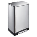 EKO Vuilnisbak Matzilver 40.3 x 34.5 x 65 cm