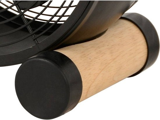 Lucci Air Ventilator BREEZE Zwart Ø 20cm 2 Standen 35Watt