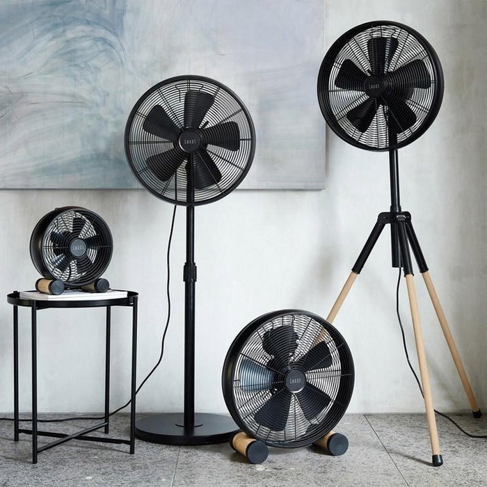 Lucci Air Ventilator BREEZE Zwart Ø 20cm 2 Standen 35Watt