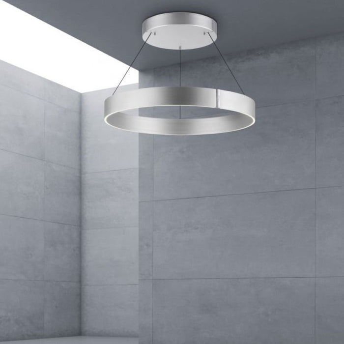 Neuhaus PURE® Hanglamp PURE®-E-CLIPSE e-Lift  Aluminium  Ø 70cm incl.