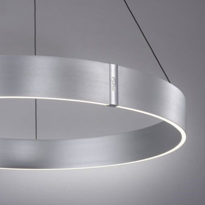 Neuhaus PURE® Hanglamp PURE®-E-CLIPSE e-Lift  Aluminium  Ø 70cm incl.