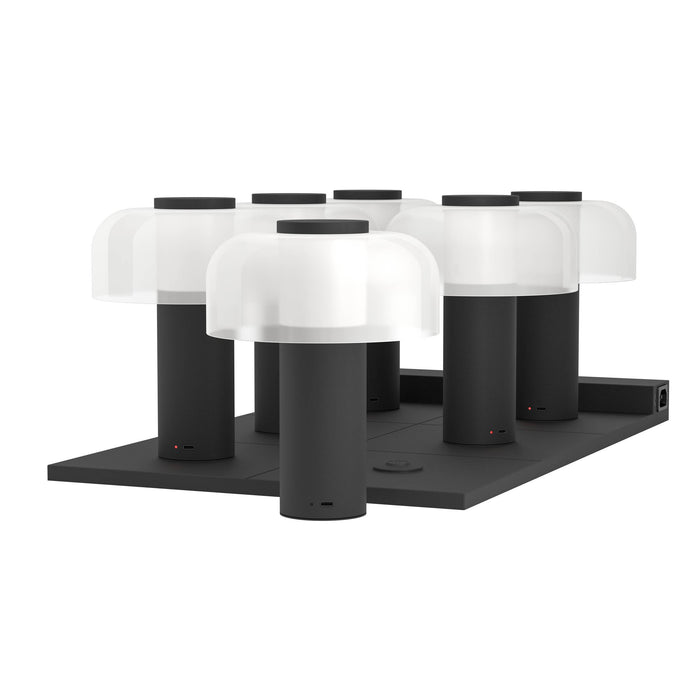 EGLO Ponente Tafellamp - LED - 20 cm - Zwart|Wit
