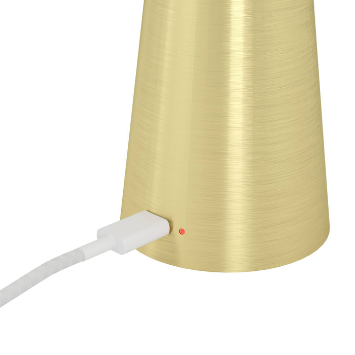 EGLO Piccola Tafellamp - 28 cm - Goud