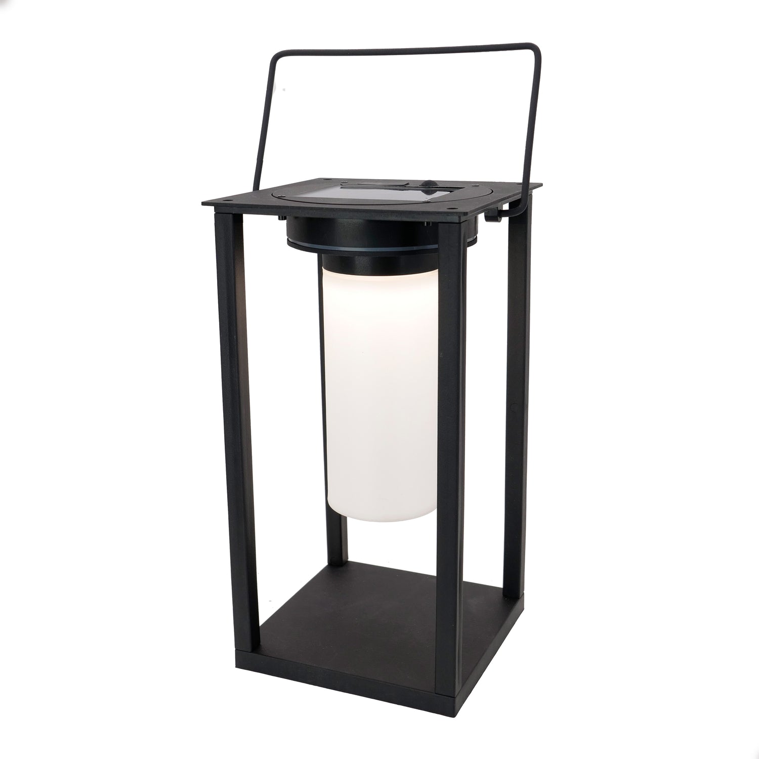 EGLO Usigni Solar Tafellamp - 28 cm - Zwart|Wit