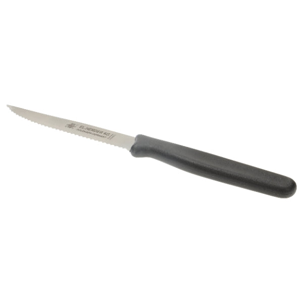 El Herder - Herder Steakmessen, Set van 3 Stuks, RVS, Zwart - El Herde