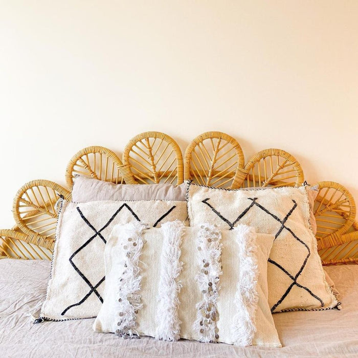 Giga Meubel - Bedwand Rotan - 183 cm - Laure
