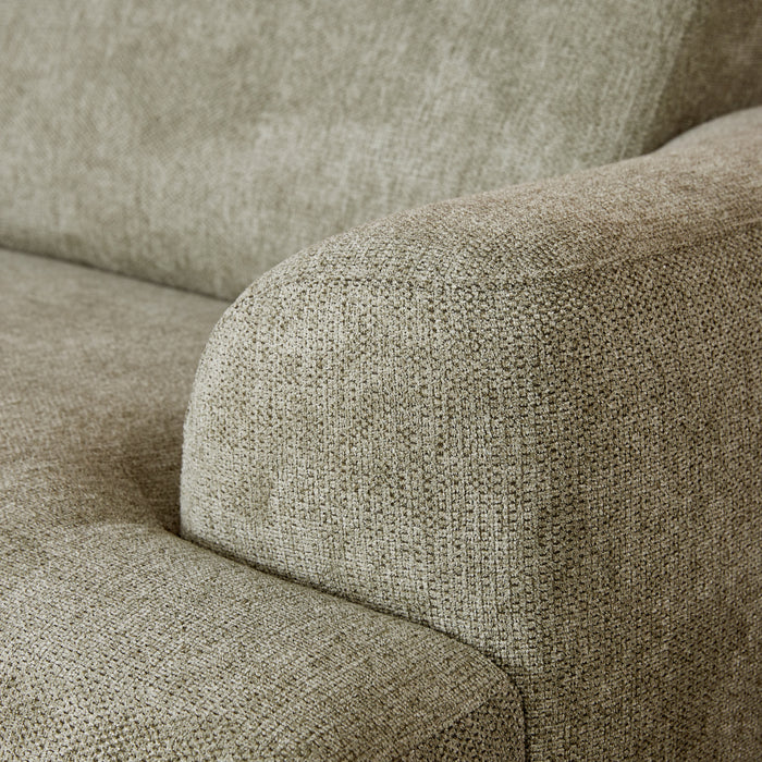 by fonQ Flair Hoekbank met Chaise Longue Rechts - Groen