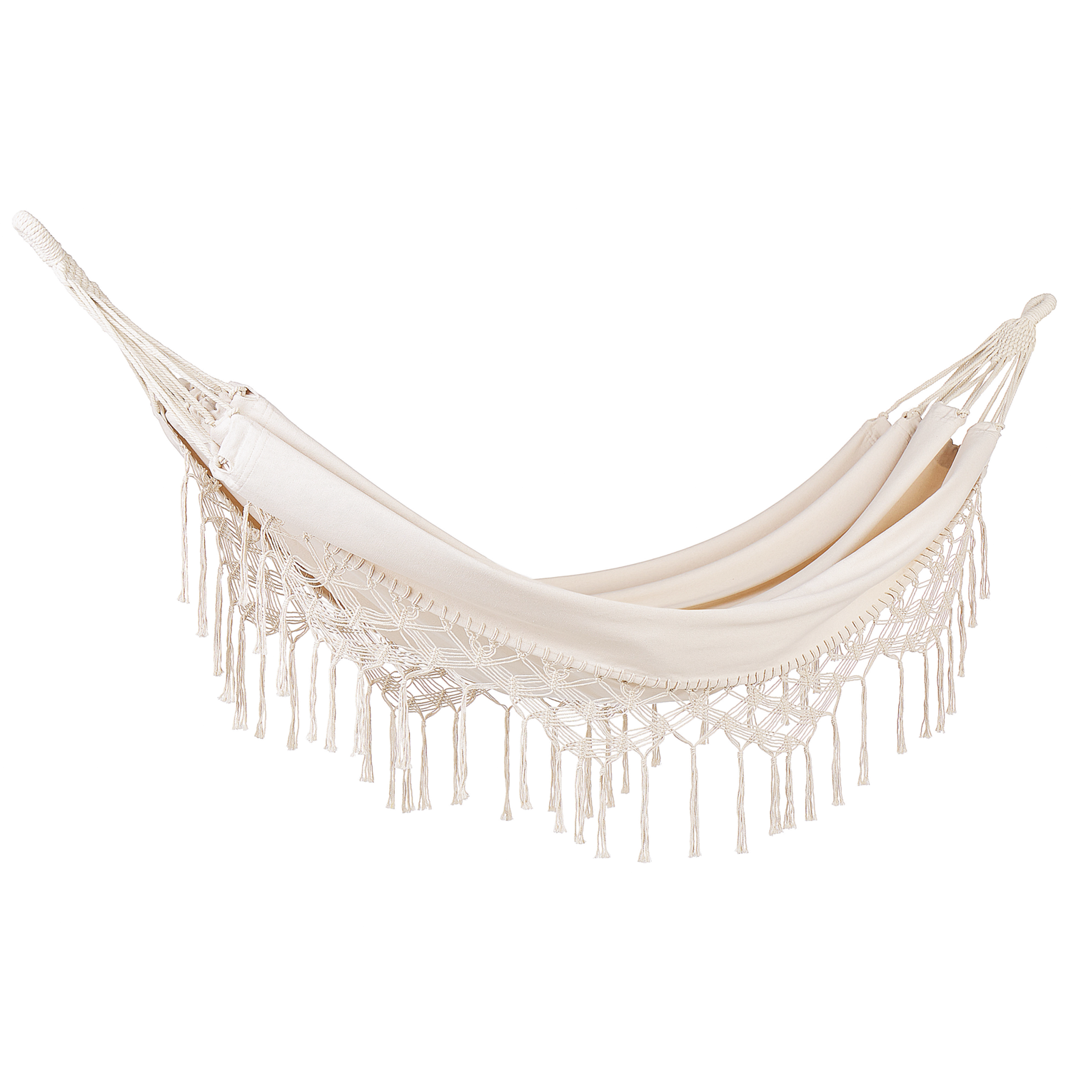 Beliani - ROCCA - Hangmat - Beige - Katoen