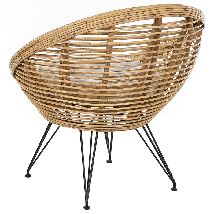 Beliani - MARATEA| CESENATICO - Loungeset met salontafels- Lichtbeige