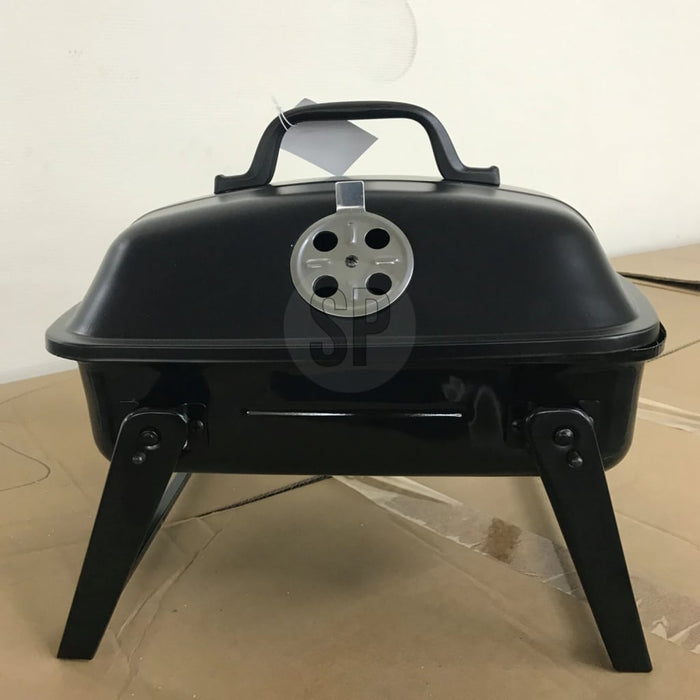 ProGarden Barbecuegrill draagbaar zwart