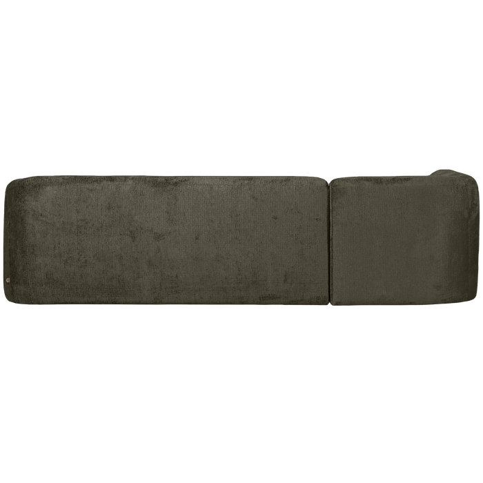 WOOOD Sloping Hoekbank Links - Velvet - Frost