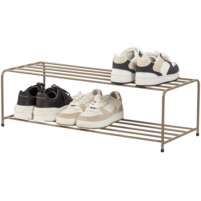 WOOOD Josse Schoenenrek - Metaal - Militair Bruin - 25x80x33