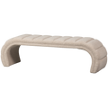 WOOOD Traffic Bankje - Polyester - Naturel - 47x160x47