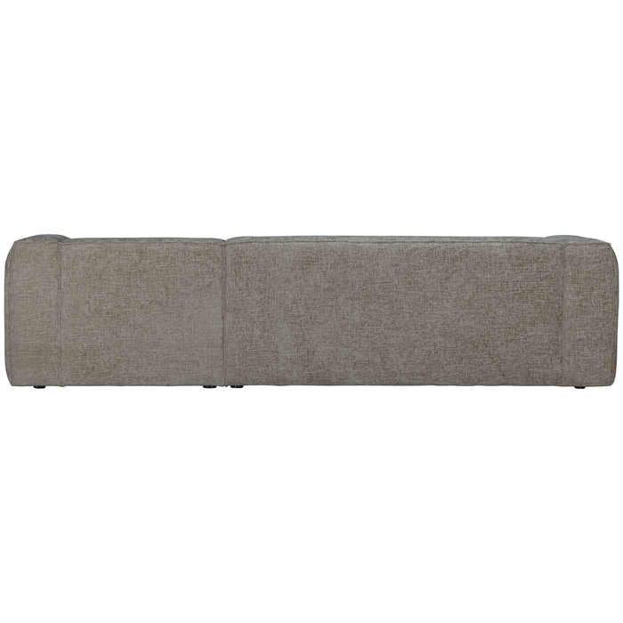 WOOOD Bean Hoekbank met Chaise Longue Rechts - Melange - Travertin