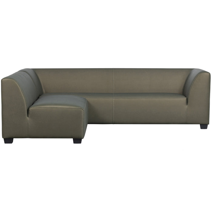 vtwonen Hollandia Hoekbank Buiten - PVC - Groen - 74x230x85