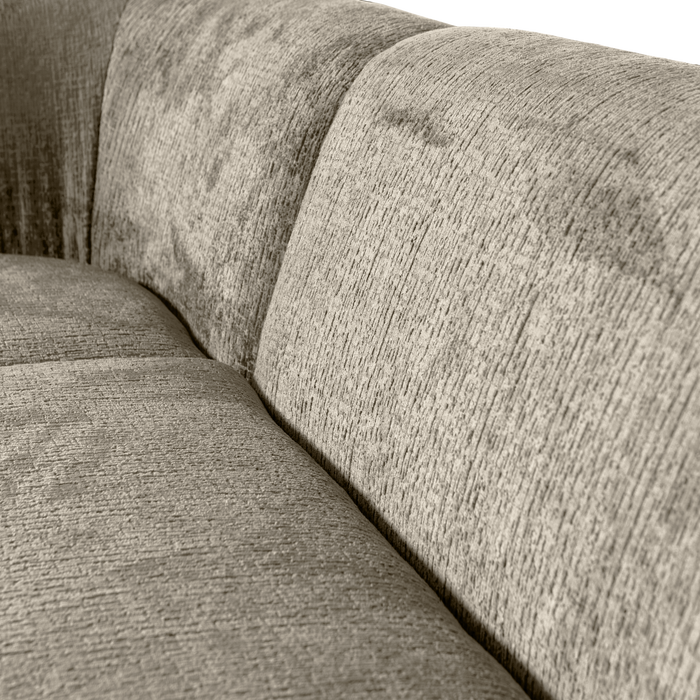 WOOOD Sloping Hoekbank Links - Velvet - Wheatfield