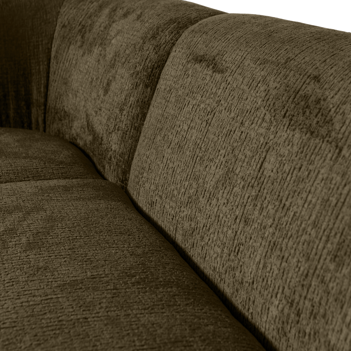 WOOOD Sloping Hoekbank Links - Velvet - Bonsai