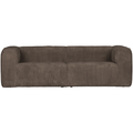 WOOOD Bean 3,5-zitsbank - Grove Ribstof - Mud