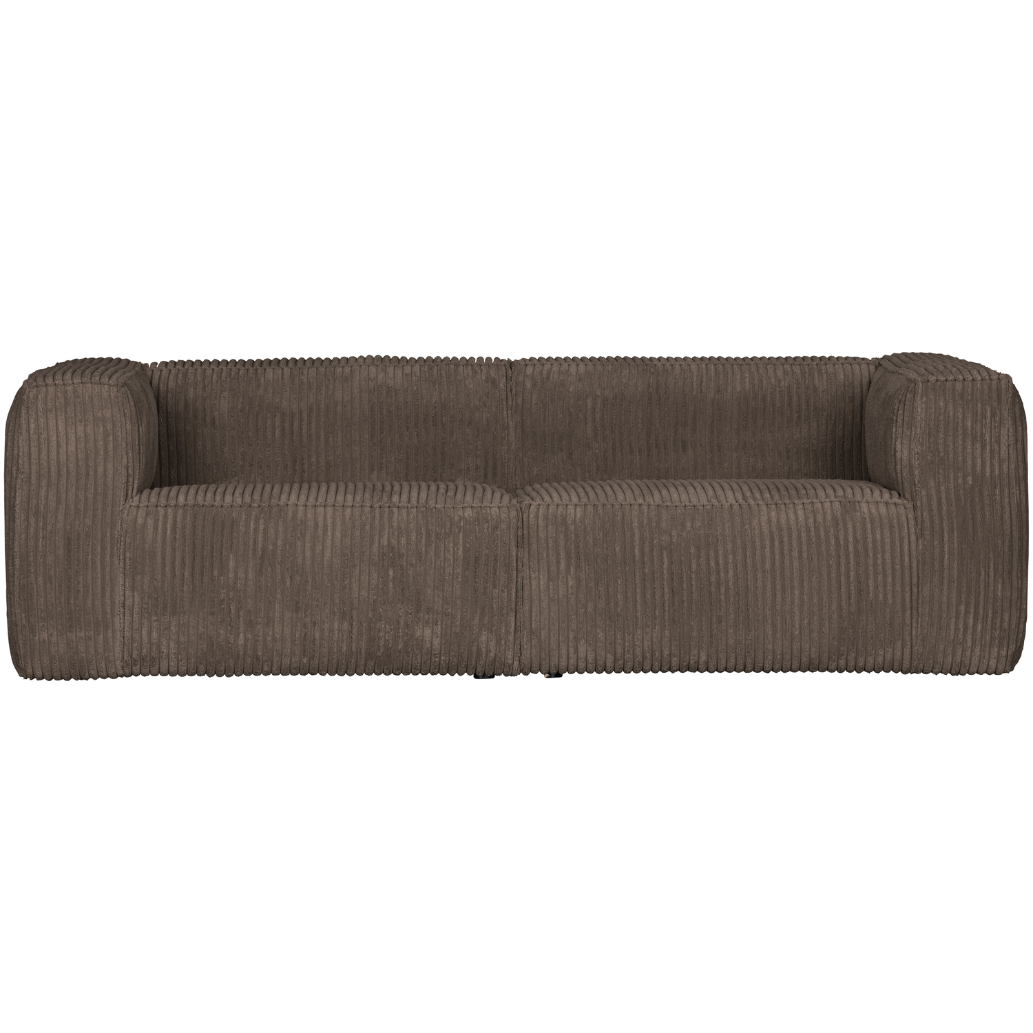 WOOOD Bean 3,5-zitsbank - Grove Ribstof - Mud