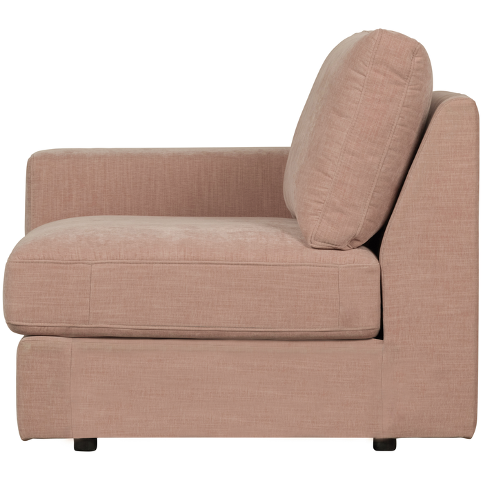 vtwonen Family 1-Zits Bank Element  Arm Links - Polyester - Roze