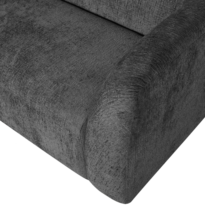 WOOOD Sloping 3-Zits Bank - Velvet - Mountain