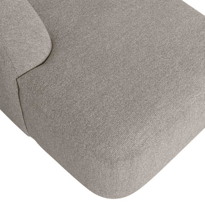 WOOOD Sloping U-Bank - Chenille - Off White Melange