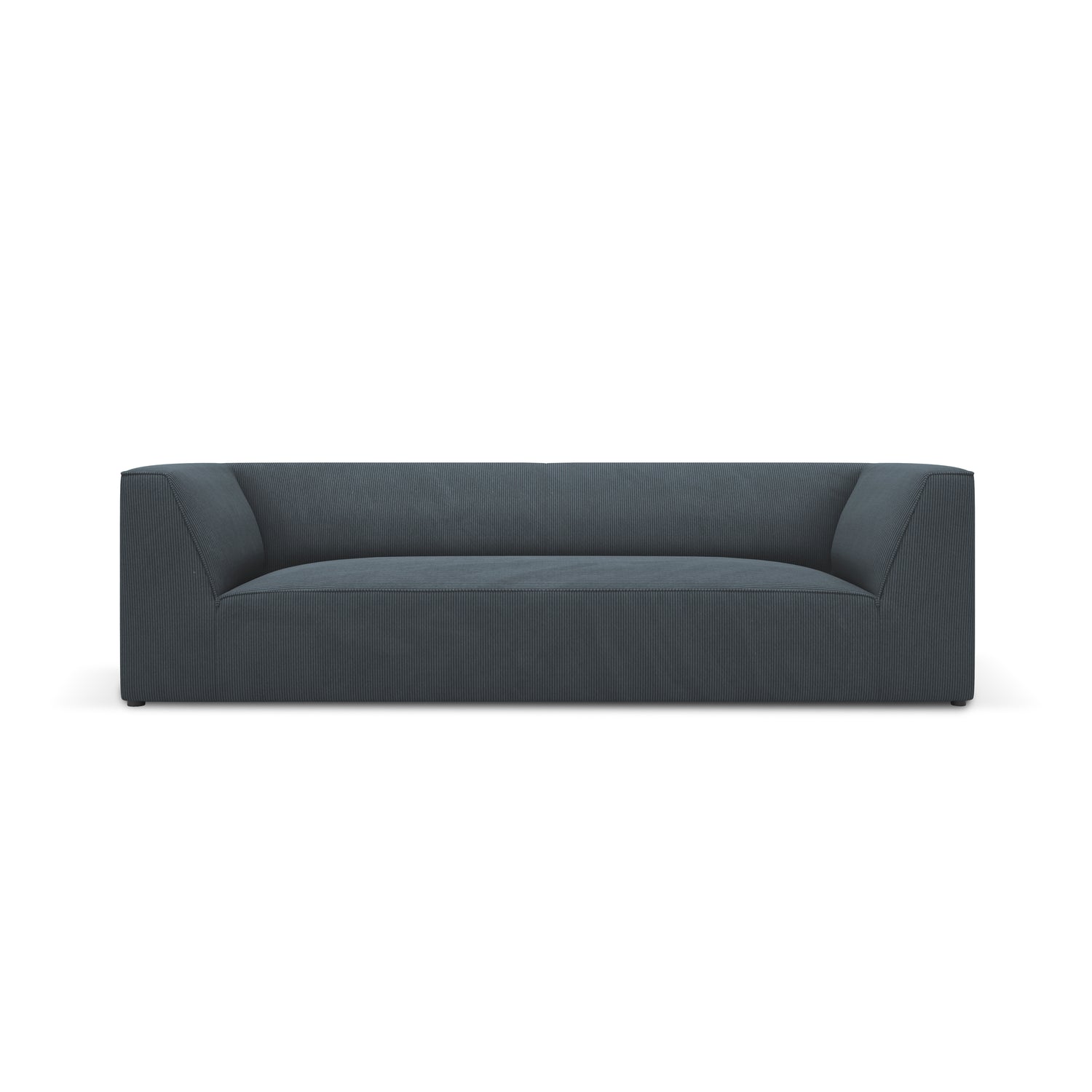 Windsor & Co Sao 3-zitsbank - Ribstof - Blauw