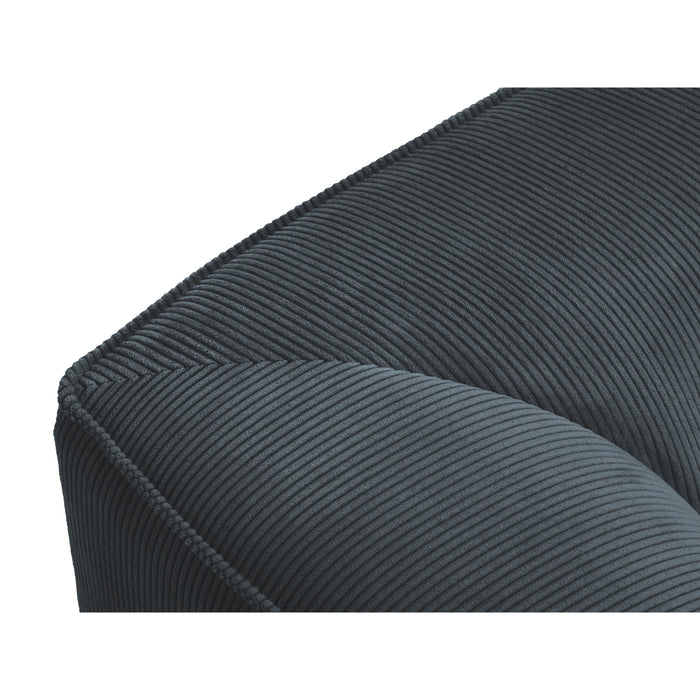 Windsor & Co Sao 3-zitsbank - Ribstof - Blauw