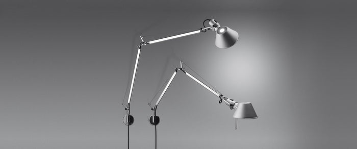 Artemide Tolomeo Micro Parete wandlamp retrofit zwart