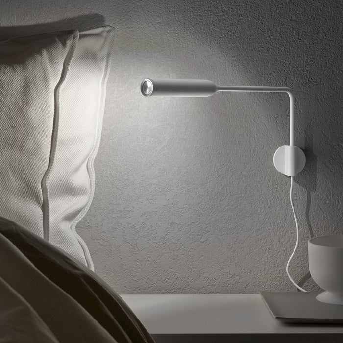 Lumina Flo Wall wandlamp LED 2700K gunmetal