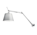 Tolomeo Mega wandlamp retrofit dimmer alu grijs satijn 42