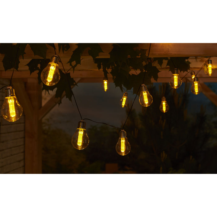 Solar Lichtsnoer Corfu Feestverlichting - 15x LED