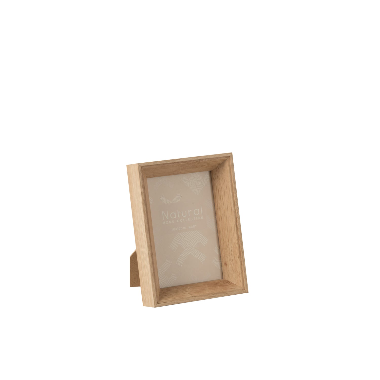 J-Line fotolijst Diepte - hout - naturel - 2 stuks