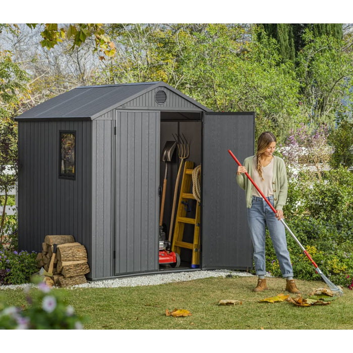 Keter Tuinschuur Darwin 66 grijs