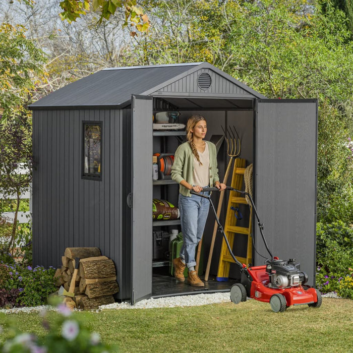 Keter Tuinschuur Darwin 66 grijs