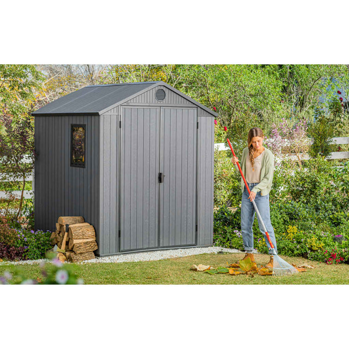Keter Tuinschuur Darwin 66 grijs