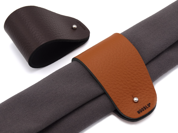 NOOBLU PEBL servetringen -  Clay grey,  set van 8