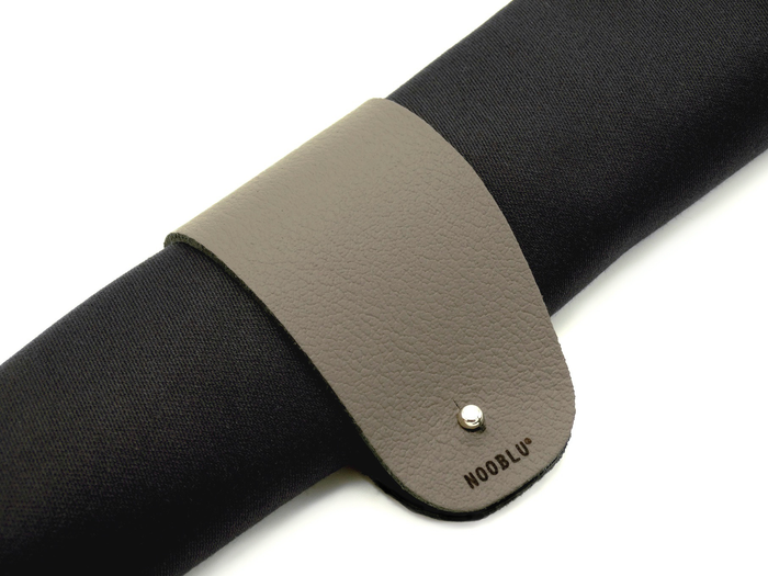 NOOBLU PEBL servetringen -  Clay grey,  set van 8