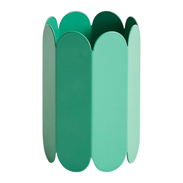 HAY Arcs Vaas - Small - Jade Green