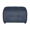 by fonQ Mush Hocker - Chenille - Blauw