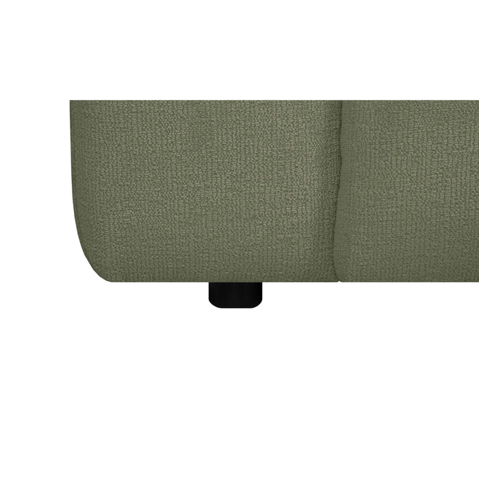 by fonQ Mush Hocker - Chenille - Groen