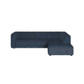by fonQ Mush Hoekbank Rechts - Chenille - Blauw