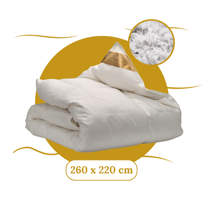 Ten Cate 100% Ganzendonzen 4-Seizoenen Dekbed 260x220 cm