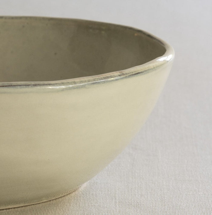 Organic by Dutch Rose Amsterdam schaal 23 cm - crème