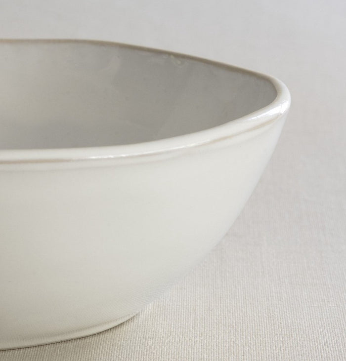 Organic by Dutch Rose Amsterdam schaal 23 cm - wit