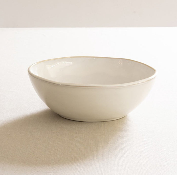 Organic by Dutch Rose Amsterdam schaal 23 cm - wit