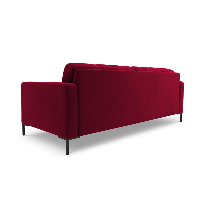 Cosmopolitan Design Bali 3-zitsbank - Wijnrood / Zwart